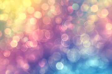 Wall Mural - Bokeh background backgrounds glitter pattern.