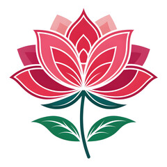 stylized flower icon