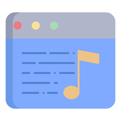 web  flat icon design