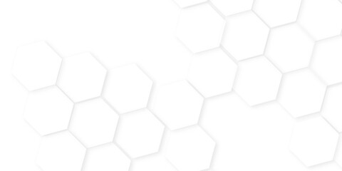 Wall Mural - Abstract white hexagon concept background, soft white background, Background with hexagons. Abstract background with lines,background, soft white background,