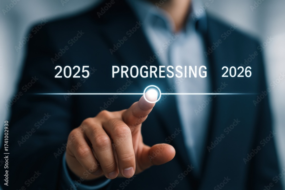 547 timeline 2024 2025 royalty-free images, stock... Businessman Interacting with Progression Timeline of Years 2025 and ...