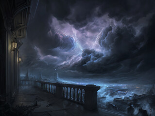 Wall Mural - storm