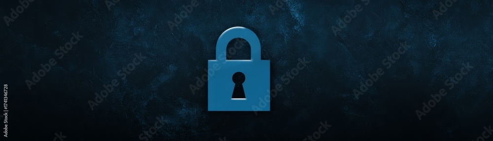 Blue lock security protecting your data with secure lock blue lock ...