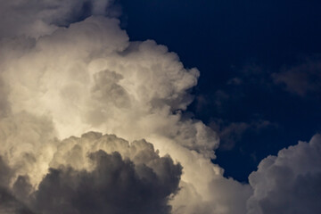 Wall Mural - beautiful sky and clouds