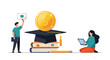 © Tahomina - Understanding the financial aspects of higher education and student success.