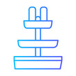 © wahyu - fountain gradient icon