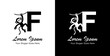 © Yohanes - The logo design of a monkey hanging combined with the letter F
