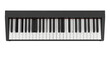 © Hamza - Piano keyboard top view isolated on transparent background