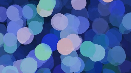abstract blue colorful bokeh background