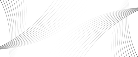 Wall Mural - Vector dynamic elegant curves wave line for background
