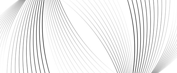 Wall Mural - Vector dynamic elegant curves wave line for background