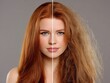 © ai_katrin - before and after keratin hair restoration