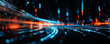 © xiaowei - Futuristic digital technology with glowing lines and abstract patterns