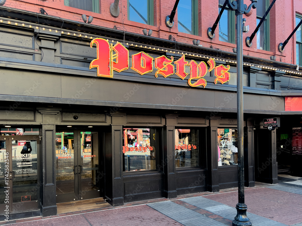 Possty Nashville, TN, USA - September 28, 2025: Posty’s Nashville is the ...