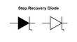 © Youssef - step recoverydiode symbol type electric circuit shematic