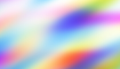 Wall Mural - colorful rainbow light texture Vibrant rainbow colors abstract background for web design. Pastel Multi Color Gradient Background, Simple form and