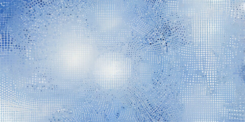 Abstract technology design with a seamless pattern of blue binary code on a textured backdrop