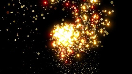Wall Mural - gold dust isolated overlay background element