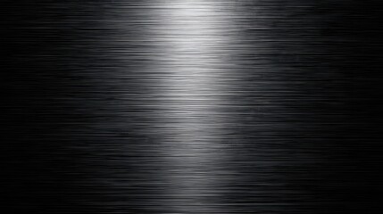 Wall Mural - A sleek, dark metallic surface with soft, textured lines creating a modern and elegant look.