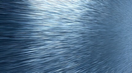 Wall Mural - Abstract blue metallic texture with dynamic lines conveying a sense of movement and energy.