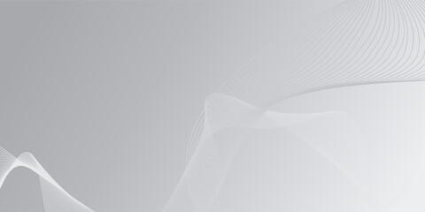 Wall Mural - Grey abstract background with stripes line for backdrop or presentation