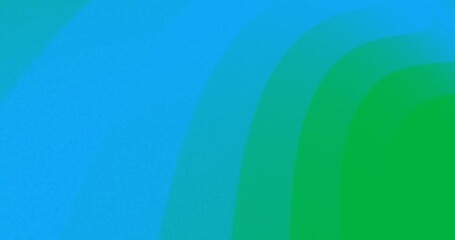 Wall Mural - Animation of glowing blue light wave moving on transparent background