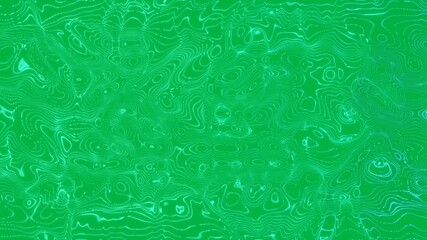 Wall Mural - Animation of green mesh moving on transparent background