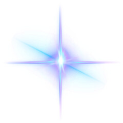 Wall Mural - Transparent special lens flare lighting effects 