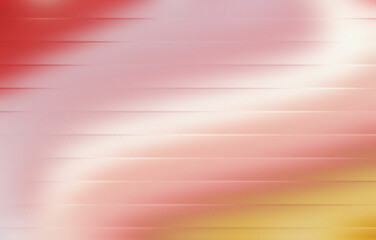 Wall Mural - Red, Pink White Yellow – Abstract Horizontal Wave Gradient Texture Background. abstract background with lines