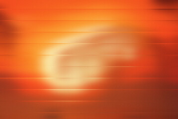 Wall Mural - Orange Red Glow – Abstract Horizontal Distortion Texture Background. abstract orange background with rays