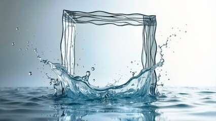Water element art pattern
