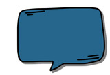 Bubble speech chat talk message cloud for conversation 