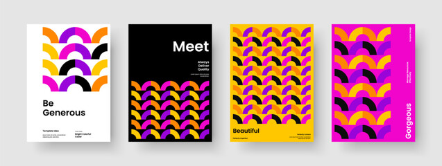 Wall Mural - Isolated Poster Design. Modern Business Presentation Template. Geometric Background Layout. Banner. Flyer. Brochure. Book Cover. Report. Magazine. Catalog. Newsletter. Brand Identity. Pamphlet