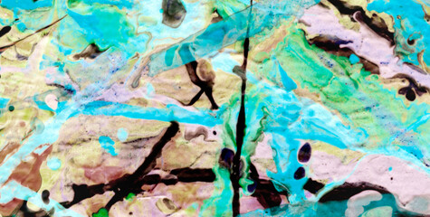 Wall Mural - Handcrafted Surface Design with Vintage and Grunge Elements