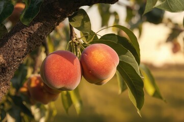 Wall Mural - Fruit hanging from a branch