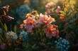 © AkuAku - Bouquet of flowers in natural setting