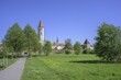 © Christian Handl/imageBROKER - Catholic parish church of St John the Baptist and defence wall, Bad Radkersburg, Styria, Austria