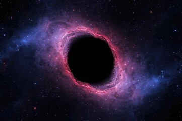 Wall Mural - A cosmic vortex engulfed by luminous stars and nebulae, perfect for space-inspired wall art.