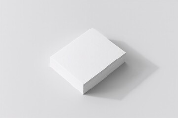 Wall Mural - Pile of Empty White Business Cards