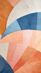 Wall Mural - Seascape abstract shape transportation.