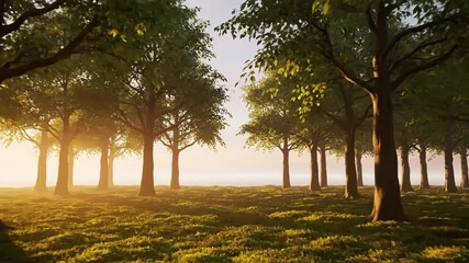 Wall Mural - Ethereal Woodland Scene