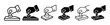 © Vintage Stock - Hand holding a rubber stamp