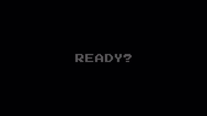 Dynamic 8-bit Pixel Text Animation - Vintage Arcade Game Style on Dark Background