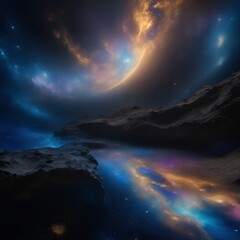 Wall Mural - Stunning Celestial Landscape Art