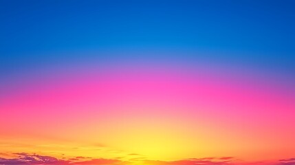 Canvas Print - Vibrant Dark Blue and Pink Orange Glowing Gradient Background