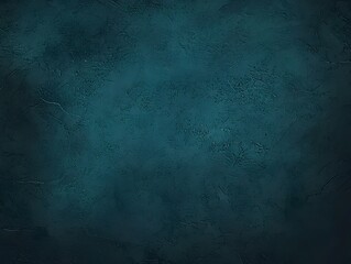 Canvas Print - Teal Blue Green Black Gradient Background with Texture Effects