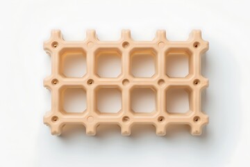 Rectangular technical plastic form gaps high resolution picture