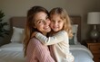 © lei - mother and daughter. High quality