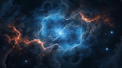 Wall Mural - Nebula Space Cloud Cosmic Galaxy Deep Space Universe