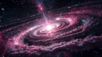 Wall Mural - Galaxy Spiral Nebula Cosmic Space Background Universe Art